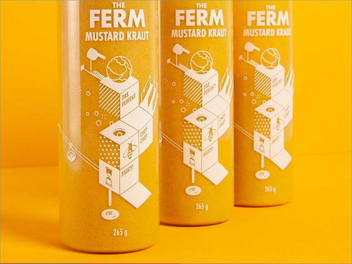 澳大利亚The Ferm调味酱包装设计鉴赏 简约中的自然之美